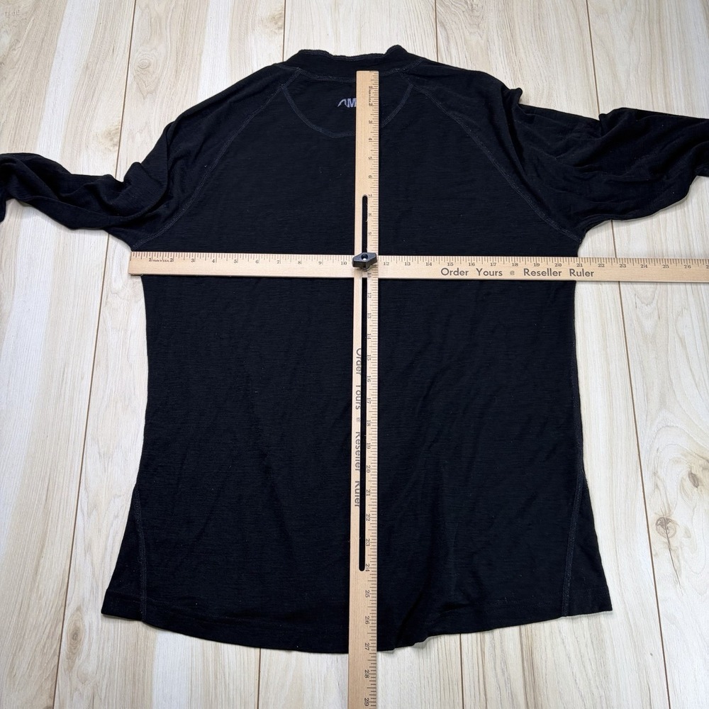 Mountain Khakis Men's Large 100% Wool Henley Long Sleeve T-Shirt - Picture 8 of 8